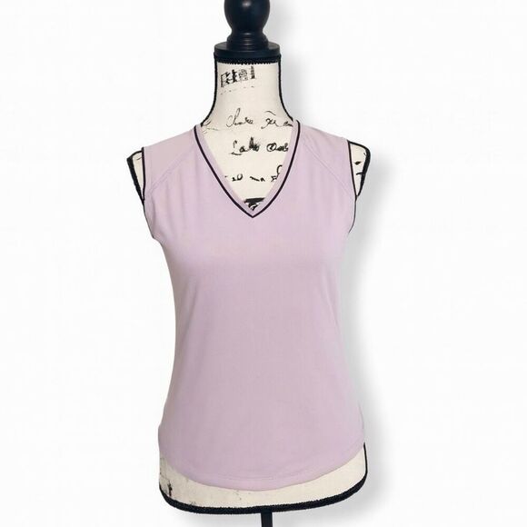 Avia Lavender Purple Athletic Tank Top Women’s Small V-Neck Activewear Workout - Picture 1 of 4